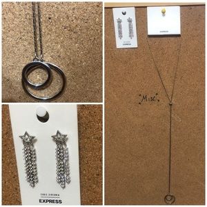 ¡SOLD! Express Necklace & Earrings